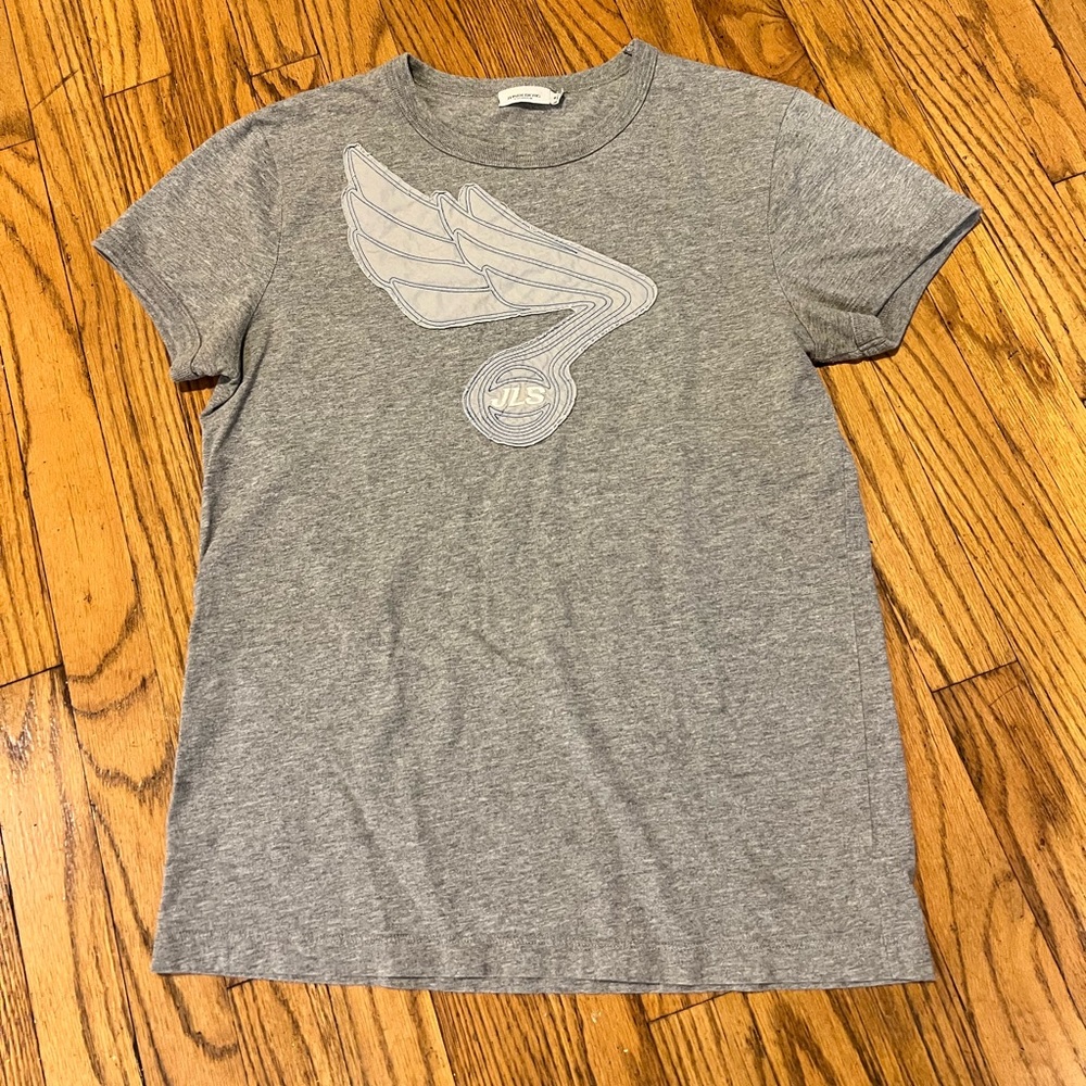 J. LINDEBERG SWEDEN tee shirt with flight emblem